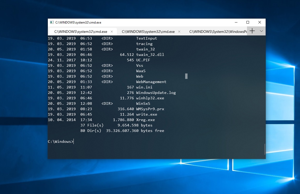 Windows terminal config file underkse